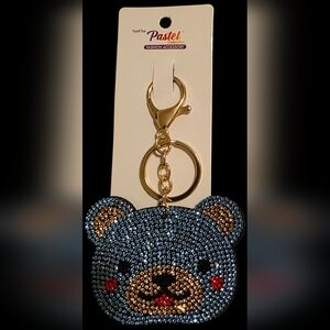 Blue Bling 🐻 Keychain/Bag Charm